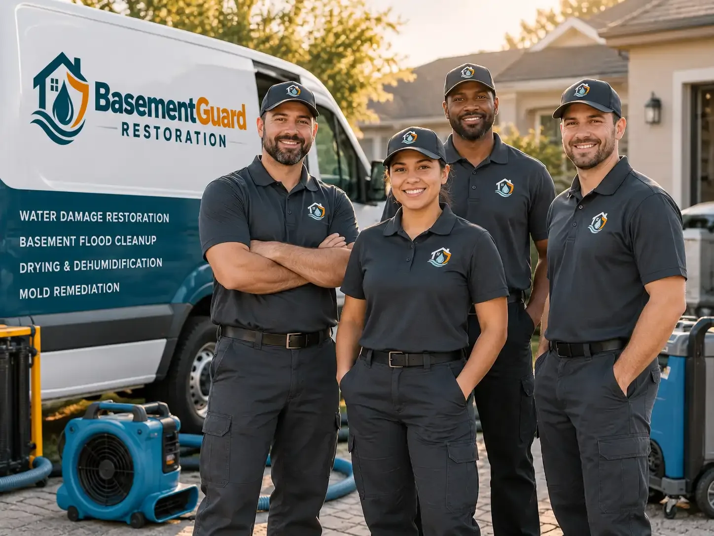 Basement Water Damage Restoration company in Newark, TX